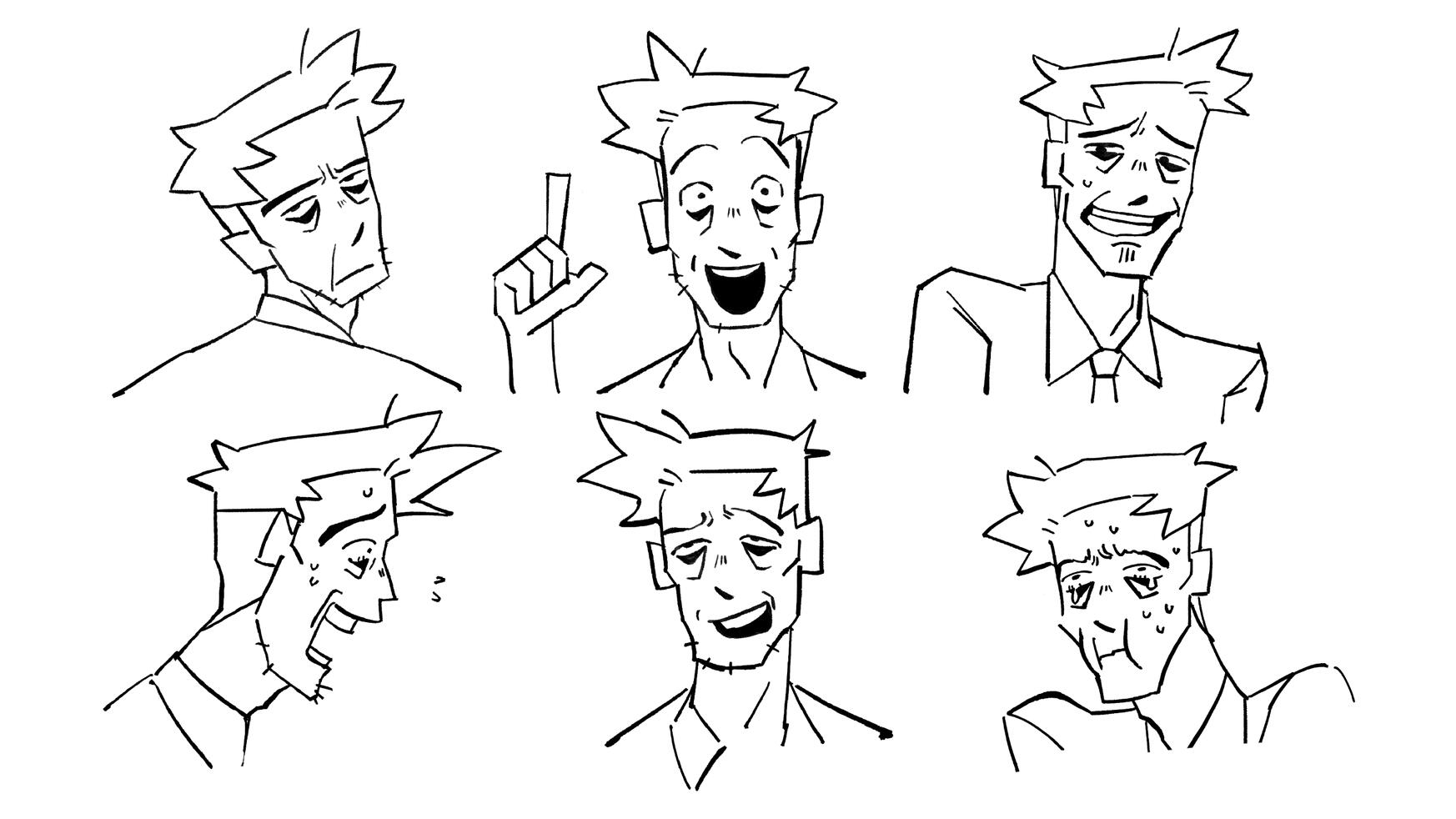 Max's Expression Sheet