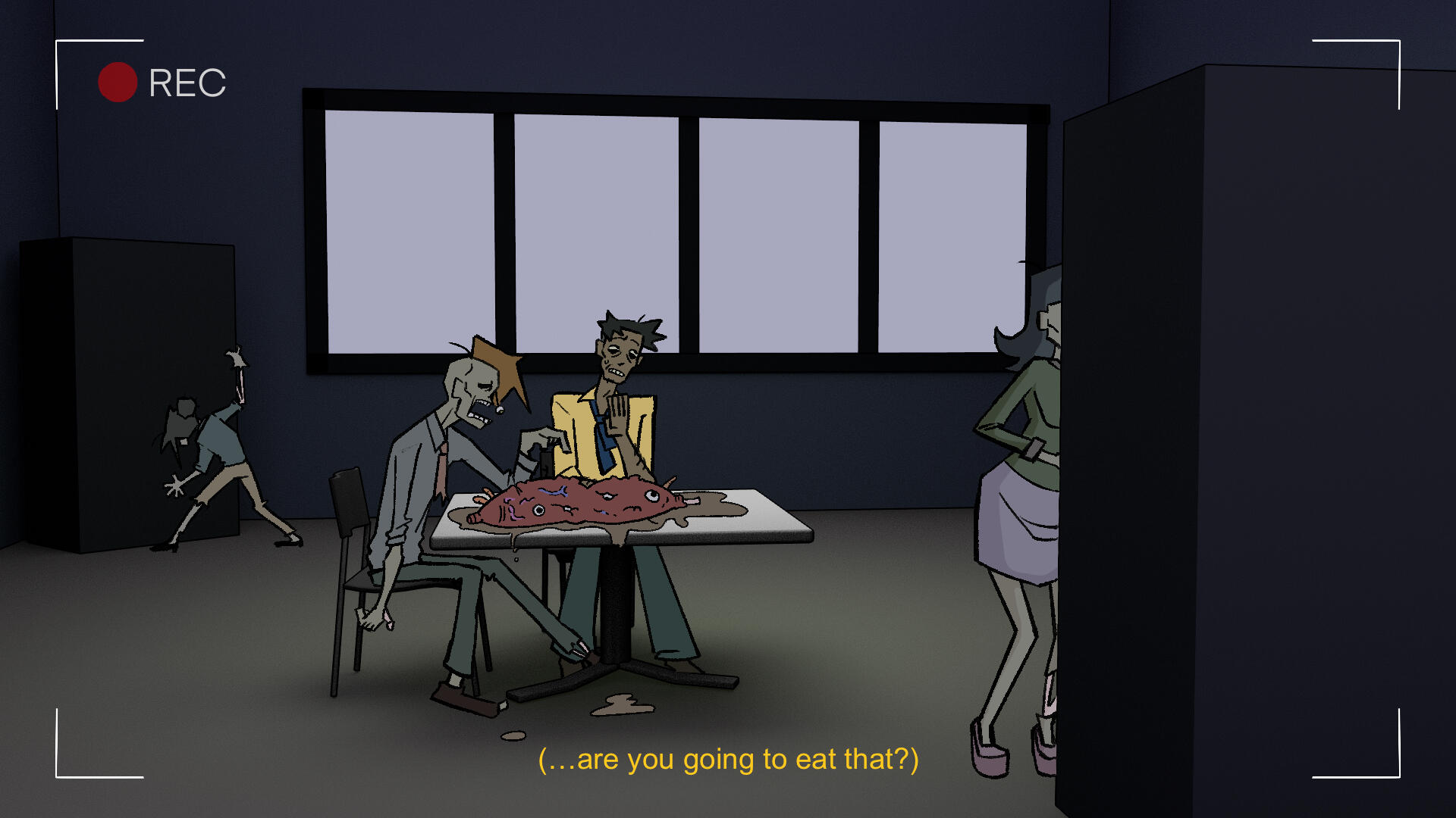 Style frame concept art for DEAD-line