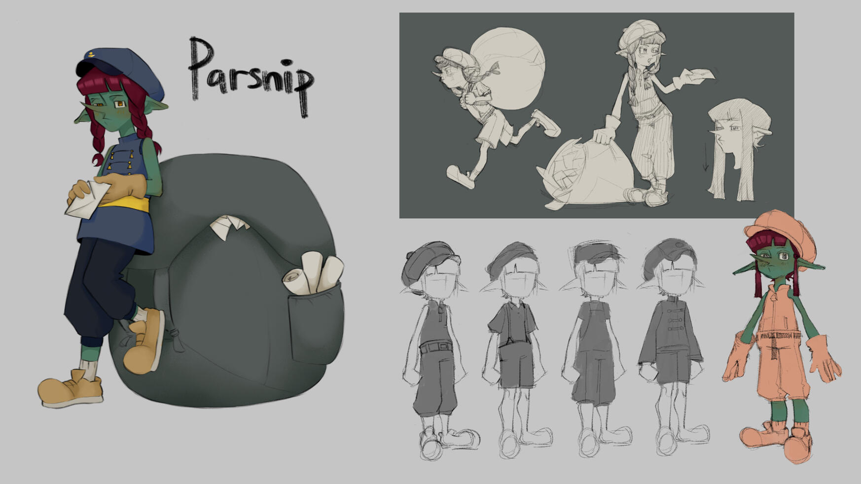 Parsnip the Courier Goblin